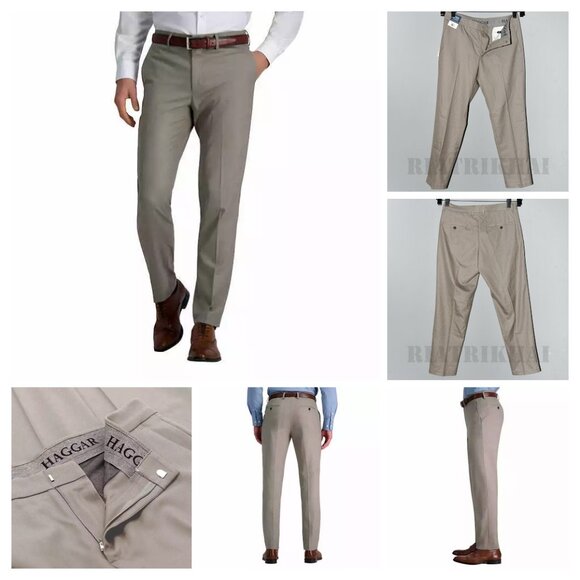 Haggar Men’s‎ Flex Dress Pant 365 - Picture 1 of 8